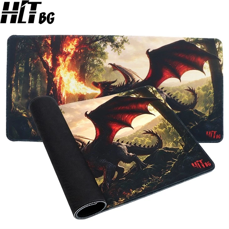 Kohandatud Fantasy Dragon mängumatt: XL laua- ja mängumatt MTG jaoks