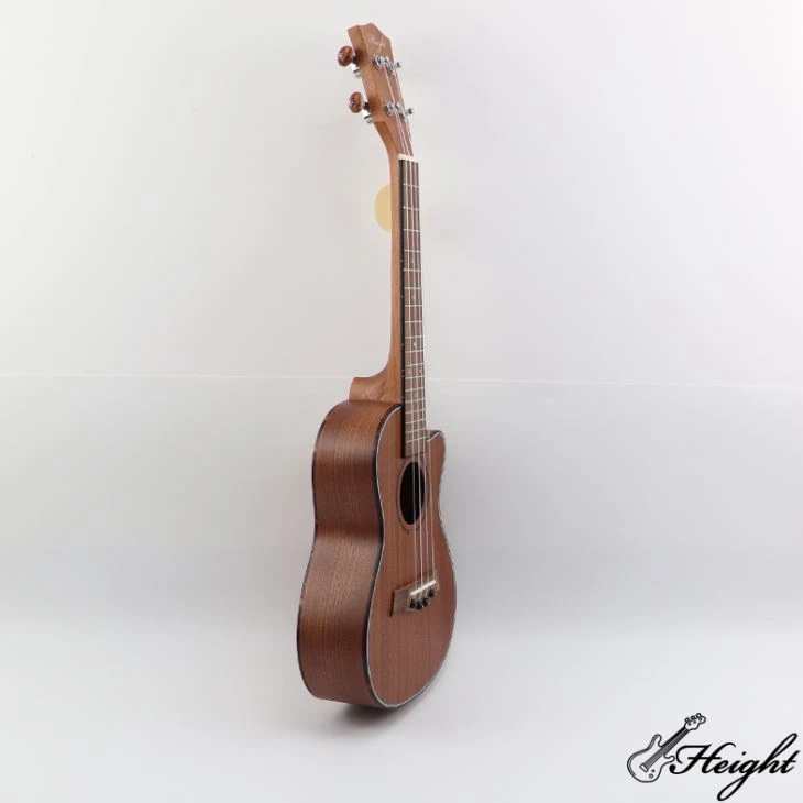 Cutaway Design 23 Inch Sapele Wood Ukulele