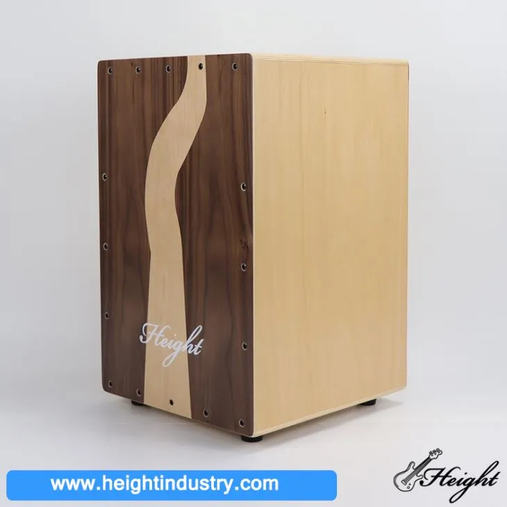 Walnut Wood Cajoni muusika trummikarp