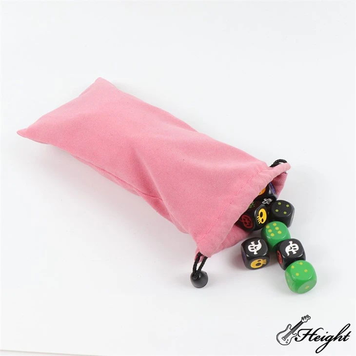 Mini Velvet Drawstring Po​uches For Dice, Jewelry