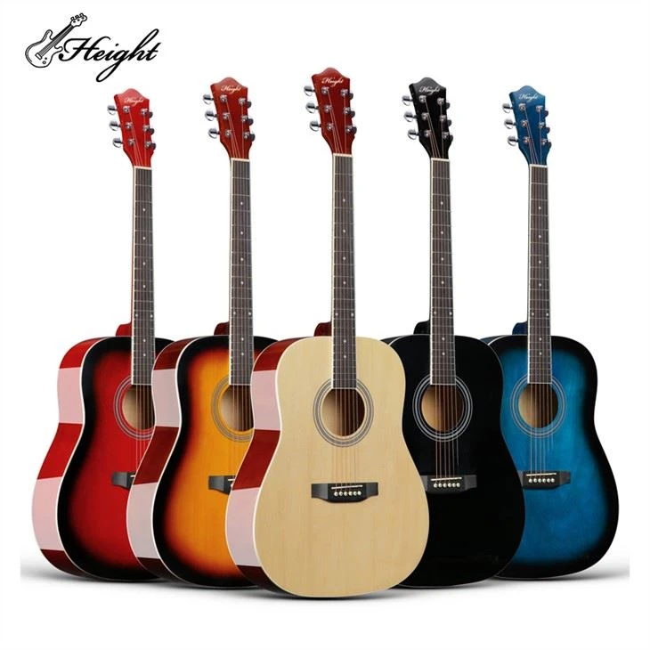41 Inch ABS Binding Budget Acoustic Guitar