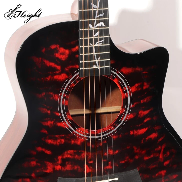 41 Inch Customized Acoustic Guitar