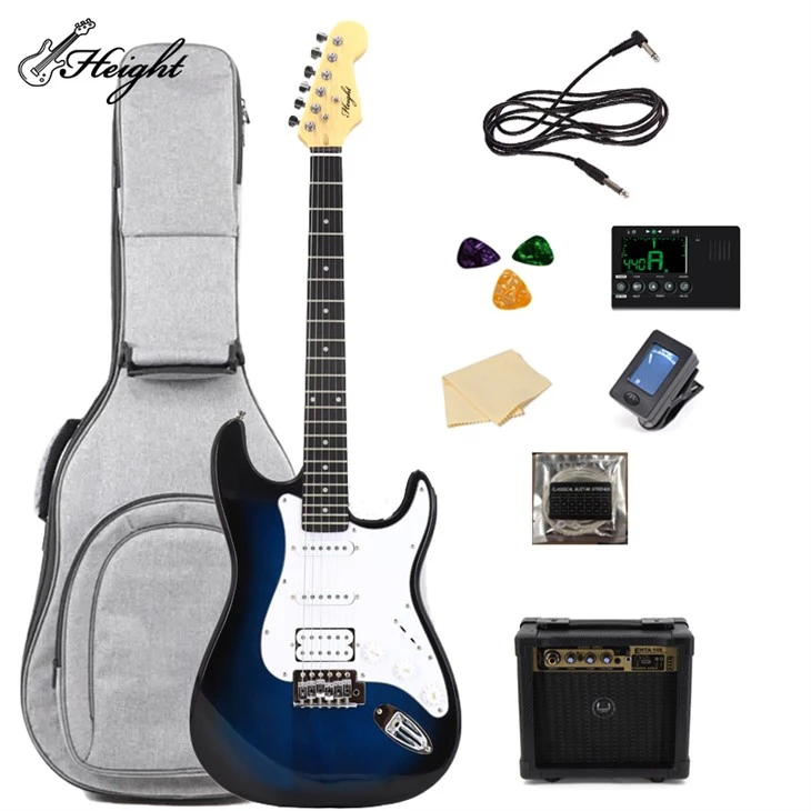 Solid Bass Wood elektrikitarri komplekt